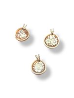 Anhänger Mandile 1922 Dame Cammei  in Silber Conchiglia 2MCICM44 - 2MCICM44